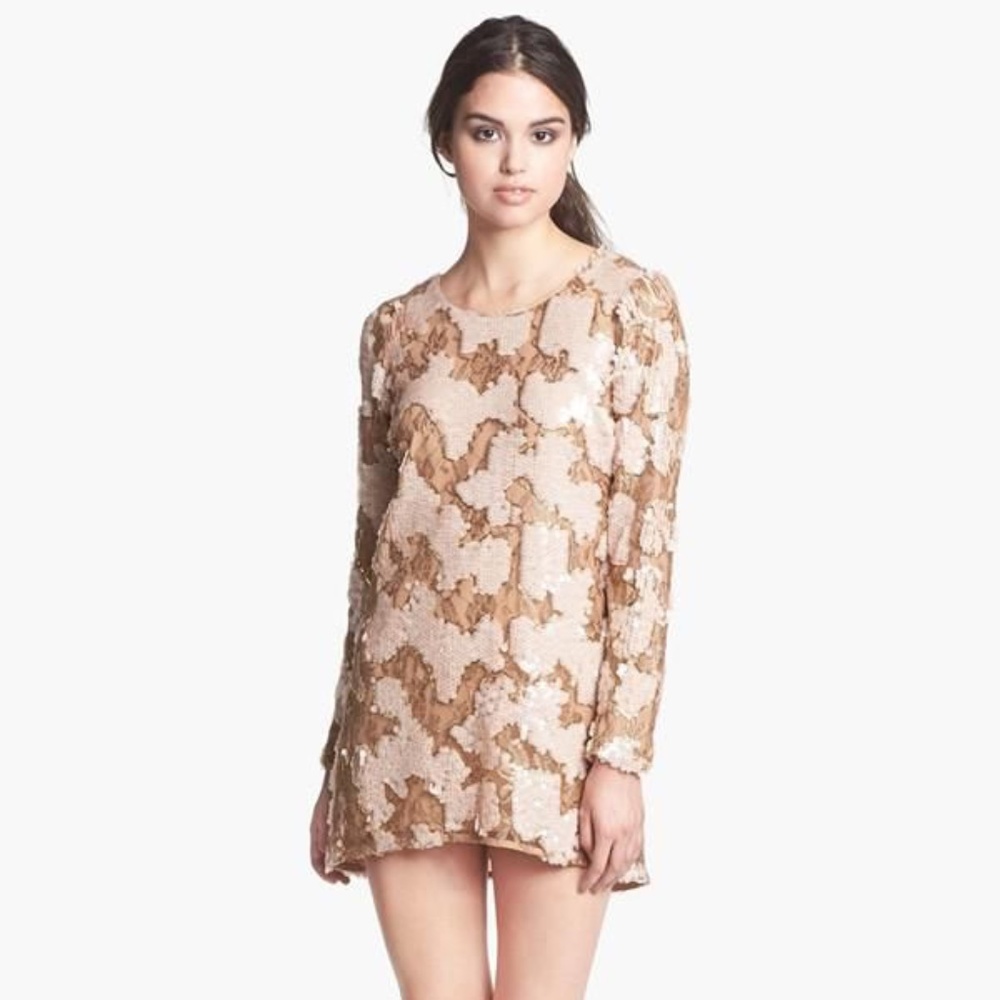 Dress the Population Casandra Sequin Shift Dress